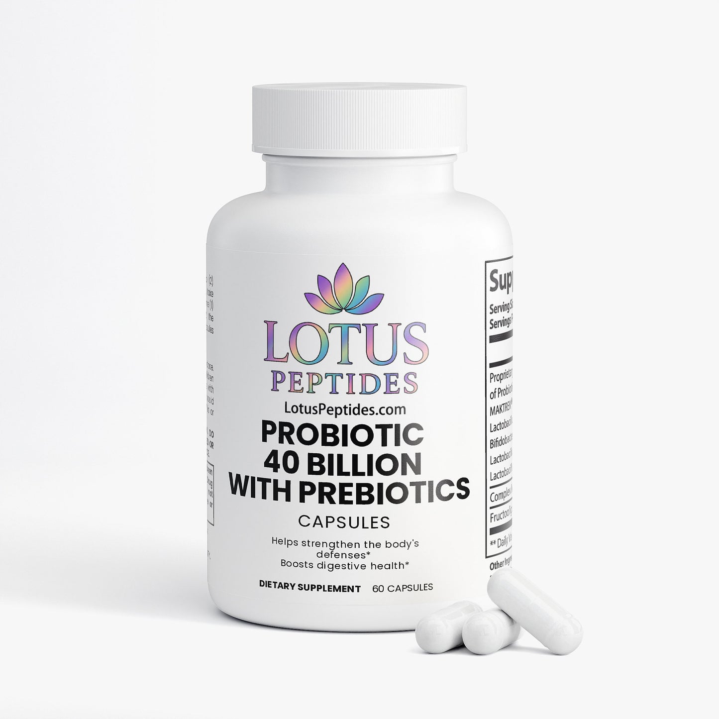 Probiotic 40 Billion with Prebiotics