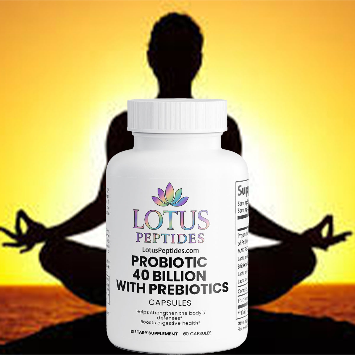 Probiotic 40 Billion with Prebiotics